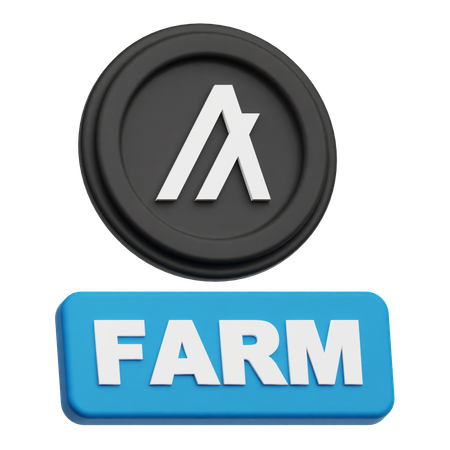 Algorand Farm  3D Icon