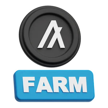 Algorand Farm  3D Icon