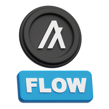 Algorand Flow  3D Icon