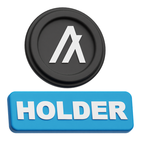 Algorand Holder  3D Icon