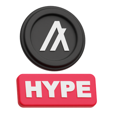 Algorand Hype  3D Icon