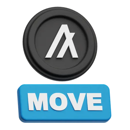 Algorand Move  3D Icon
