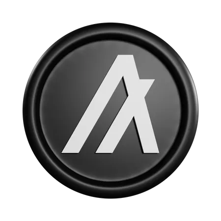 Algorand-Münze  3D Icon