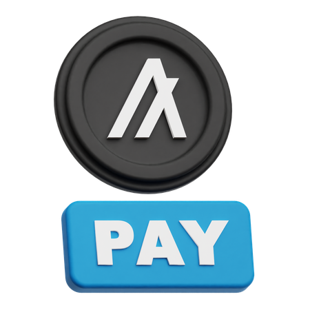 Algorand Pay  3D Icon