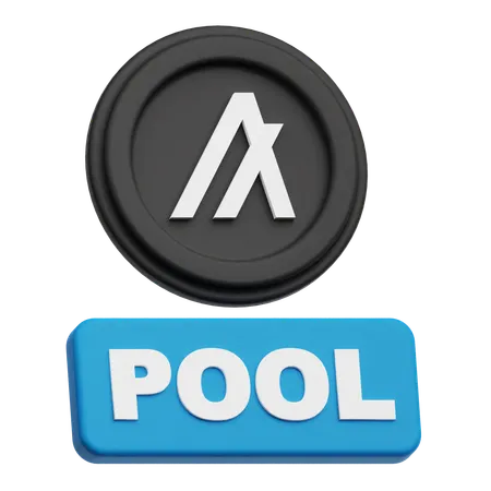 Algorand Pool  3D Icon