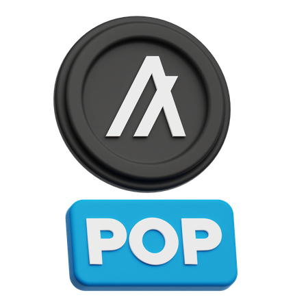 Algorand Pop  3D Icon