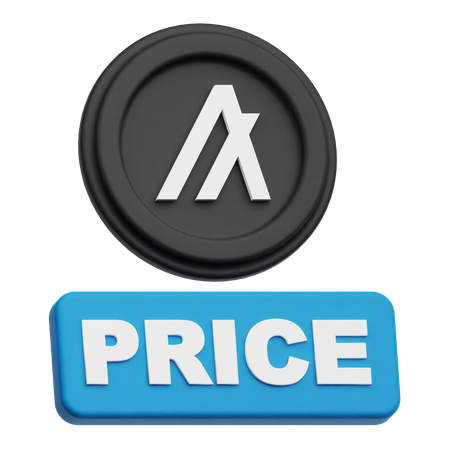Algorand Price  3D Icon