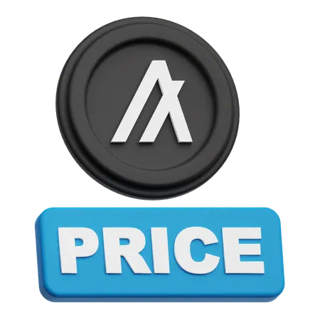 Algorand Price  3D Icon