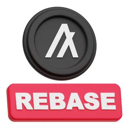 Algorand Rebase  3D Icon