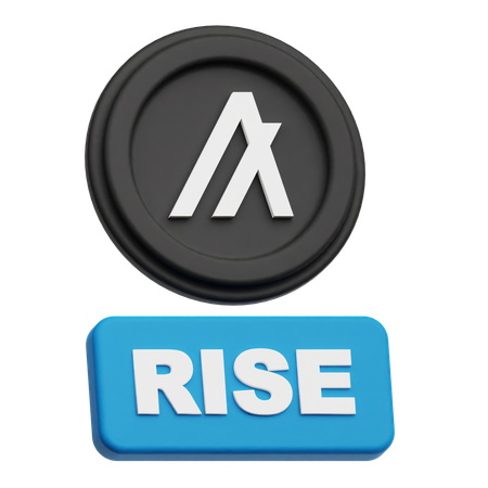 Algorand Rise  3D Icon