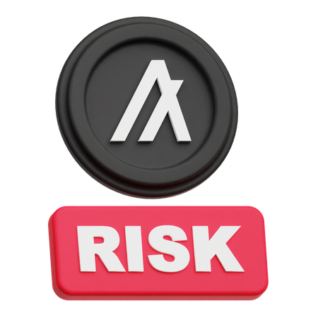 Algorand Risk  3D Icon