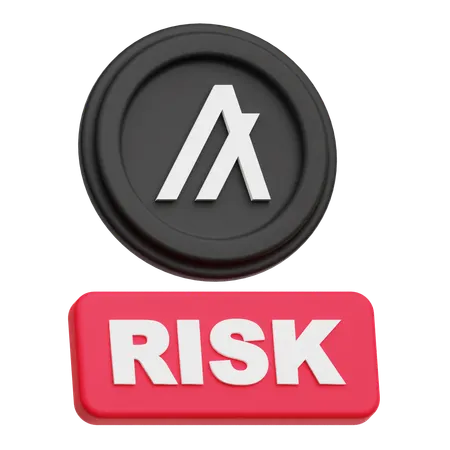 Algorand Risk  3D Icon