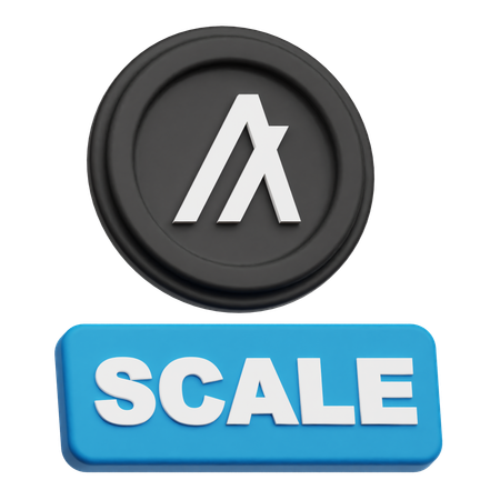 Algorand Scale  3D Icon