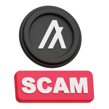 Algorand Scam  3D Icon