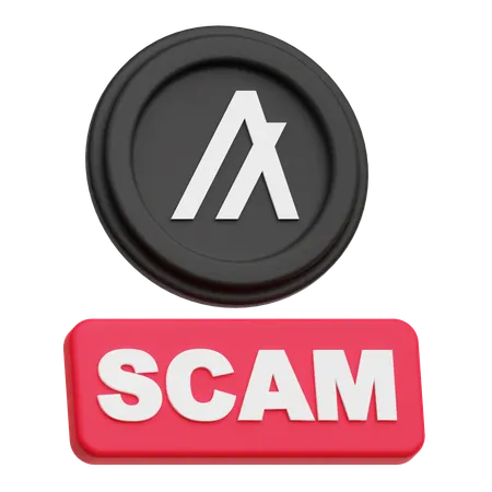 Algorand Scam  3D Icon