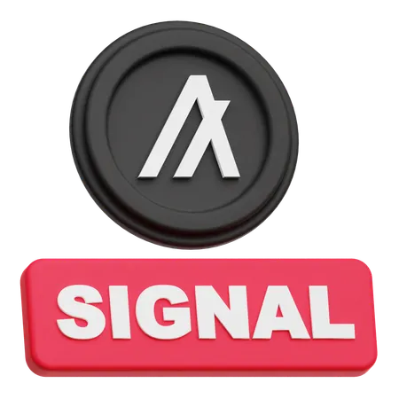 Algorand Signal  3D Icon