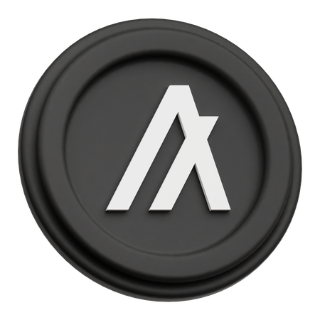 Algorand Token  3D Icon