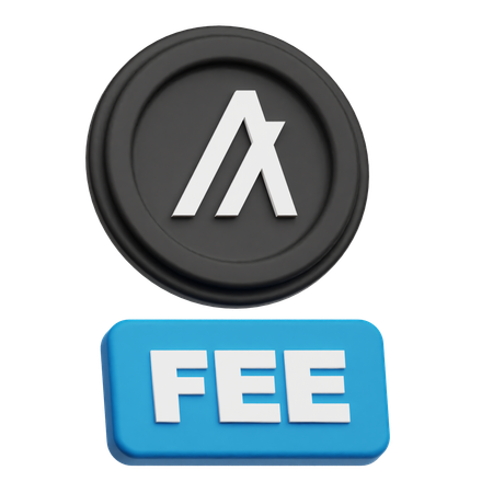 Algorand Token Fee  3D Icon