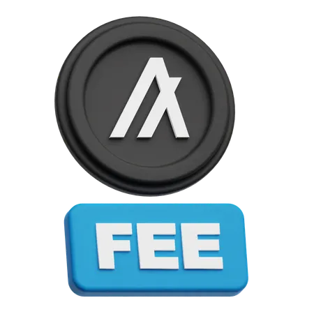 Algorand Token Fee  3D Icon