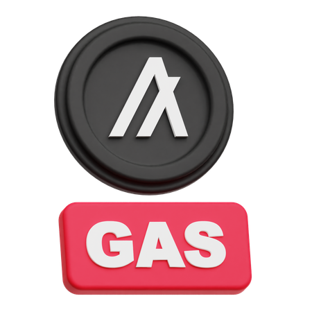 Algorand Token Gas  3D Icon