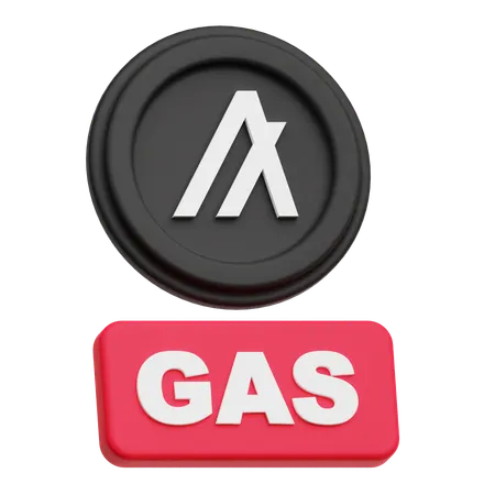 Algorand Token Gas  3D Icon