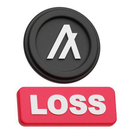 Algorand Token Loss  3D Icon