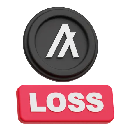 Algorand Token Loss  3D Icon