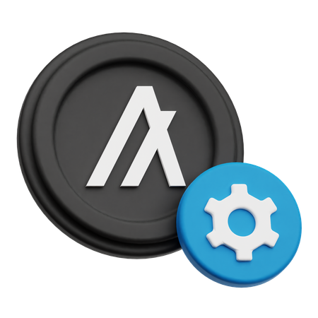 Algorand Token Management  3D Icon