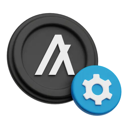 Algorand Token Management  3D Icon