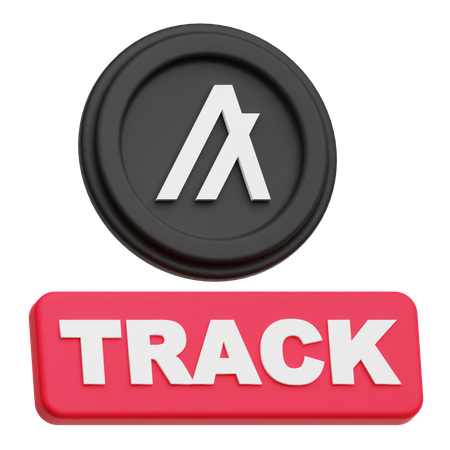 Algorand Track  3D Icon