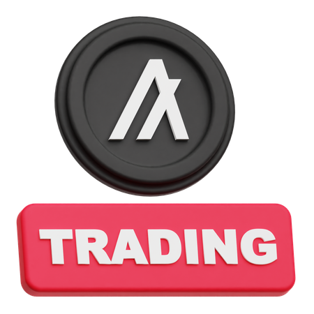 Algorand Trading  3D Icon
