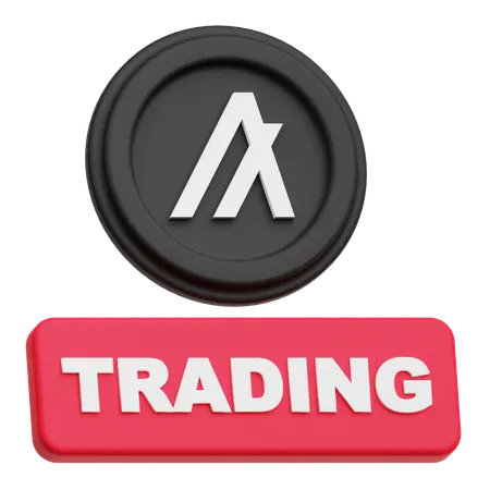 Algorand Trading  3D Icon