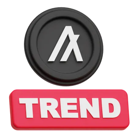 Algorand Trend  3D Icon