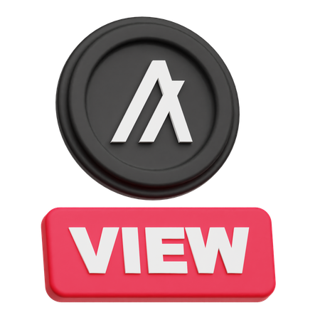 Algorand View  3D Icon