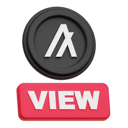 Algorand View  3D Icon