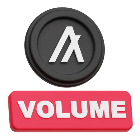 Algorand Volume  3D Icon