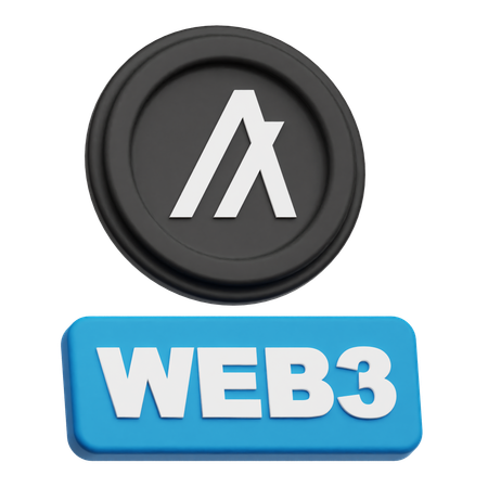 Algorand Web 3  3D Icon