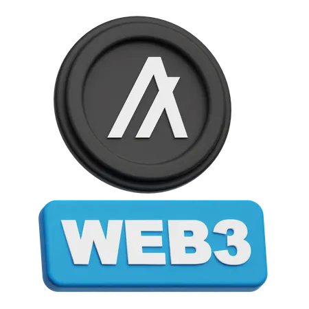 Algorand Web 3  3D Icon