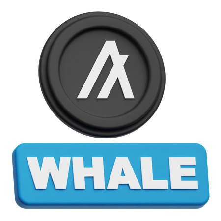 Baleia Algorand  3D Icon