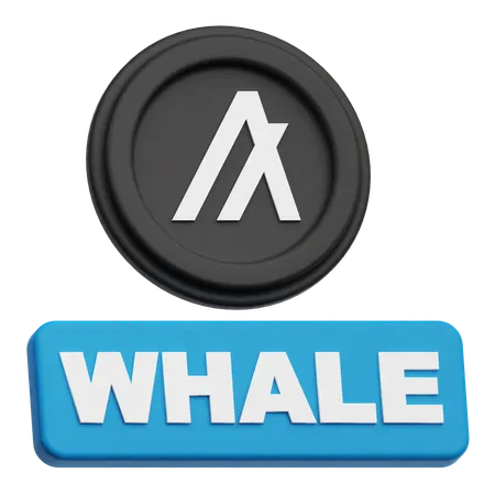 Baleia Algorand  3D Icon