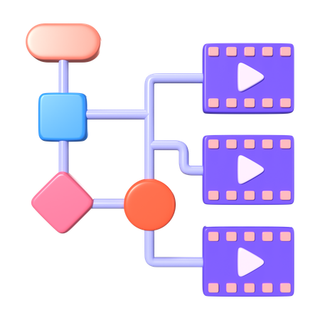 Algorithm  3D Icon