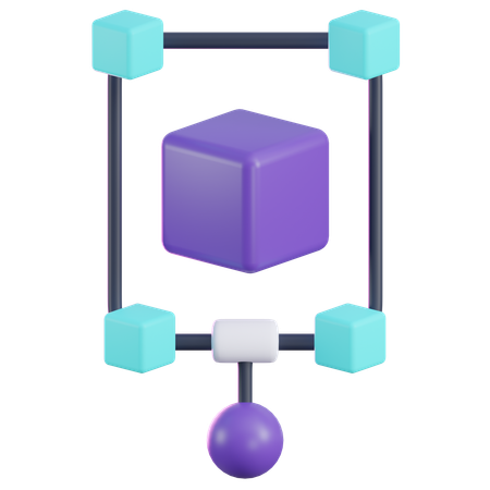 Algorithm  3D Icon