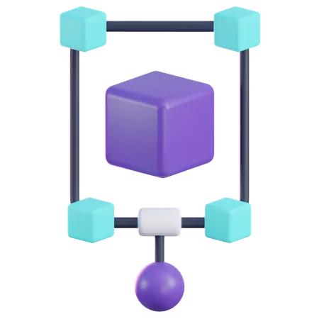 Algorithm  3D Icon