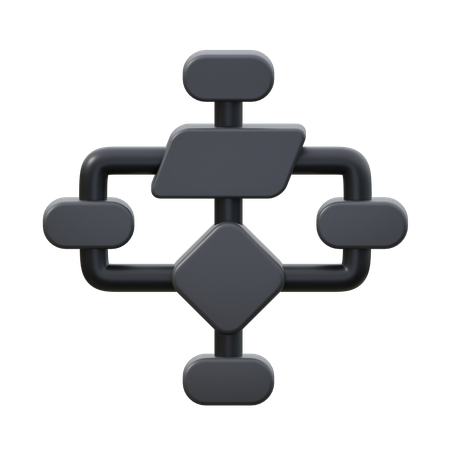 Algorithm  3D Icon