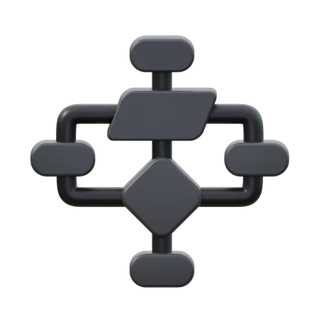 Algorithm  3D Icon