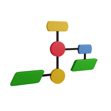 Algorithm  3D Icon