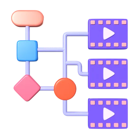 Algorithm  3D Icon