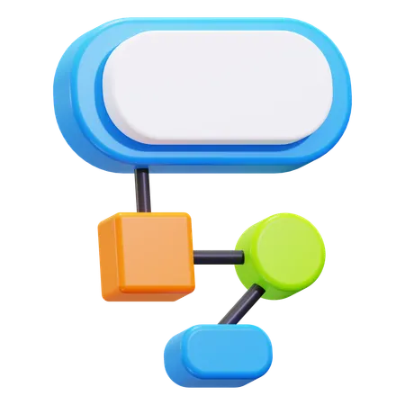 Algorithm  3D Icon
