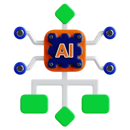 Algorithm  3D Icon