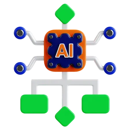 Algorithm  3D Icon